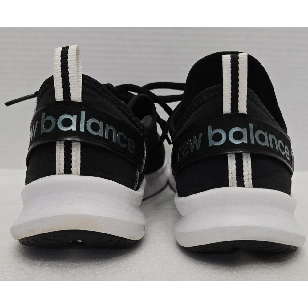 New Balance FuelCore Nergize Womens Size 8 Black White Running Shoes Sneakers